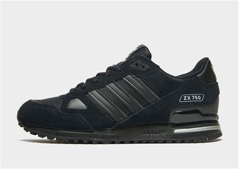 adidas originals zx 750 heren zwart|Adidas zx 750 trainers men's.